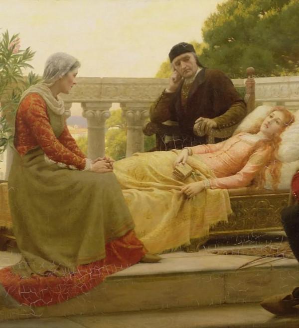 英國著名畫家埃德蒙萊頓畫作集欣賞（五）