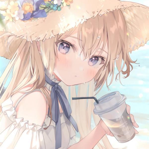 動漫頭像丨放風箏的時候風箏和人都不自由