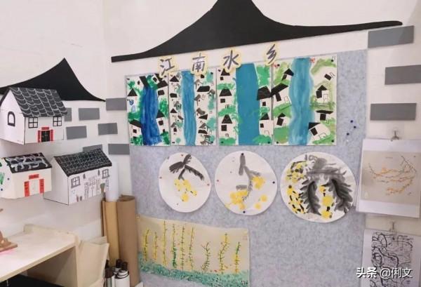 幼兒園新中式環創合集，充滿了江南水鄉的儀式感，孩子們最喜歡了