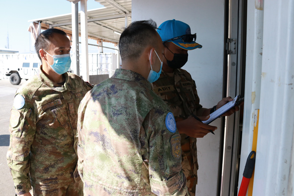 贊！我維和部隊高標準透過聯合國生活條件評估