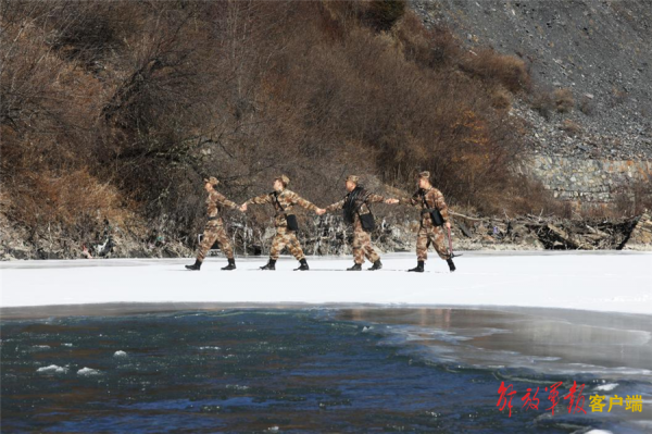 新春走軍營 &vert; 青春堅守&CenterDot;踏雪保通築忠誠
