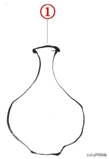 寫意花瓶牡丹創作示範 寫意花瓶牡丹創作示範