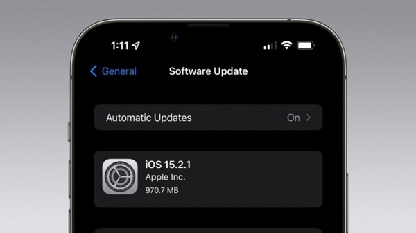 蘋果釋出iOS 15.2.1：修復iPhone、iPad重要大漏洞，呼籲使用者快升級
