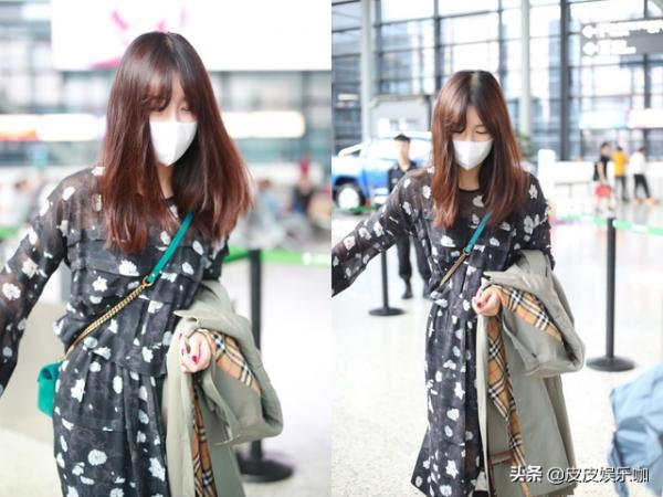陳赫老婆顏值真高，穿碎花裙嫩得像小女生，難怪能受陳赫寵愛