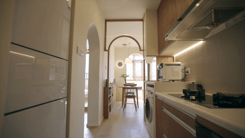 從180㎡搬到45㎡，三口之家越住越小，女兒卻說現在最好