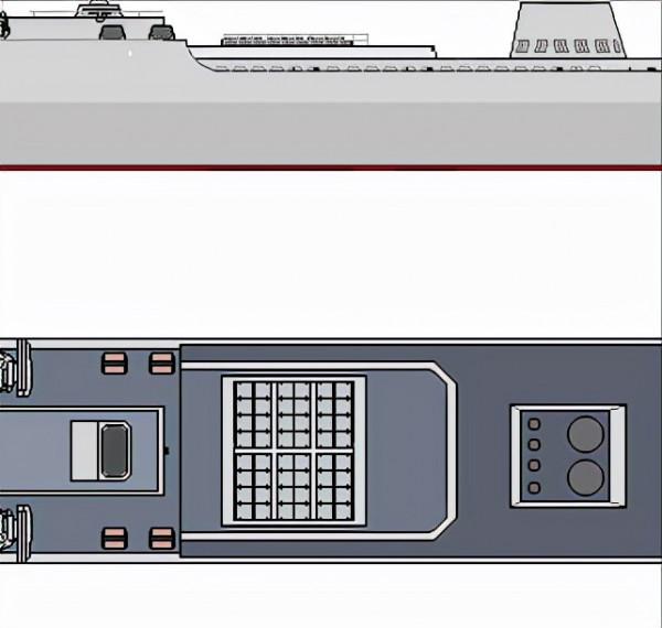 架空：中俄高階軍事科技結晶，火力超過055，俄羅斯21052型驅逐艦