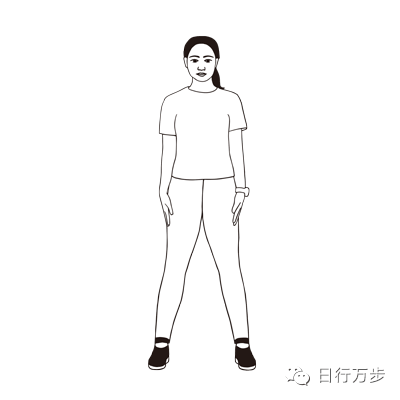 超簡單的幾個健走前熱身動作，跟著動圖做就行了
