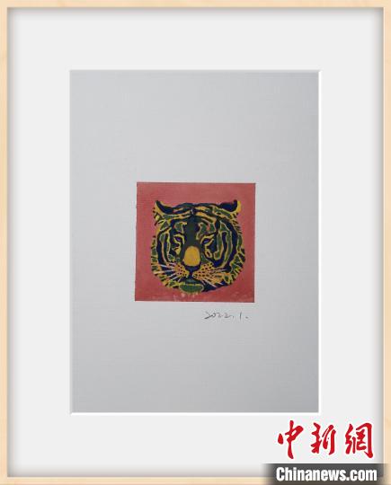 萌虎&OpenCurlyDoubleQuote;闖入&rdquo;世界名畫