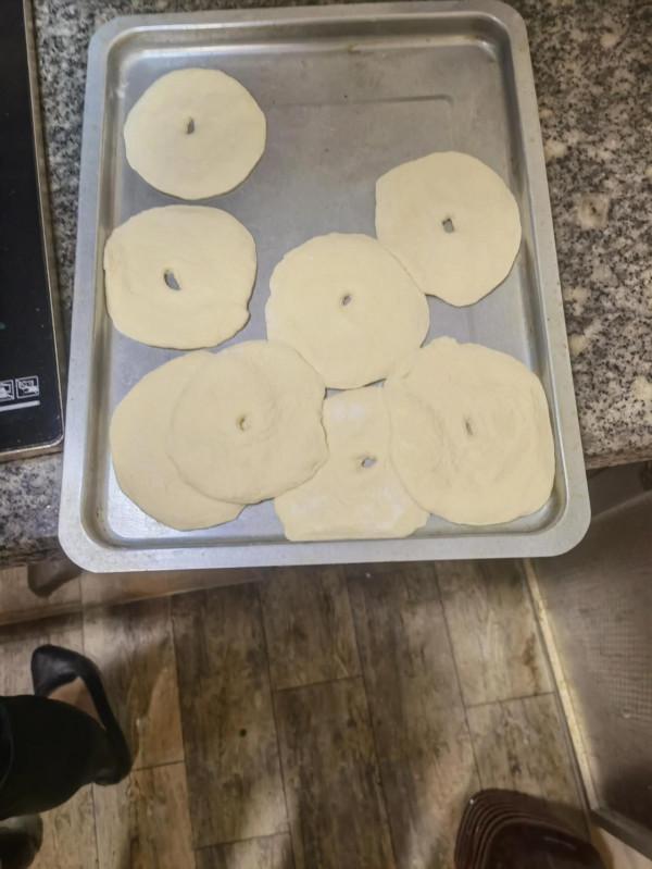 今天早上炸油餅