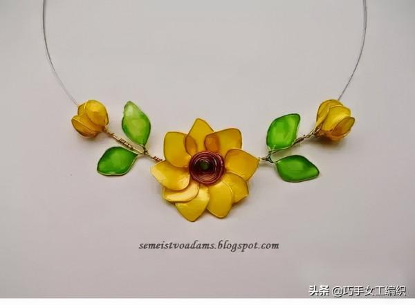 指甲油過期了或不想用了，那就用來做花花飾品吧，