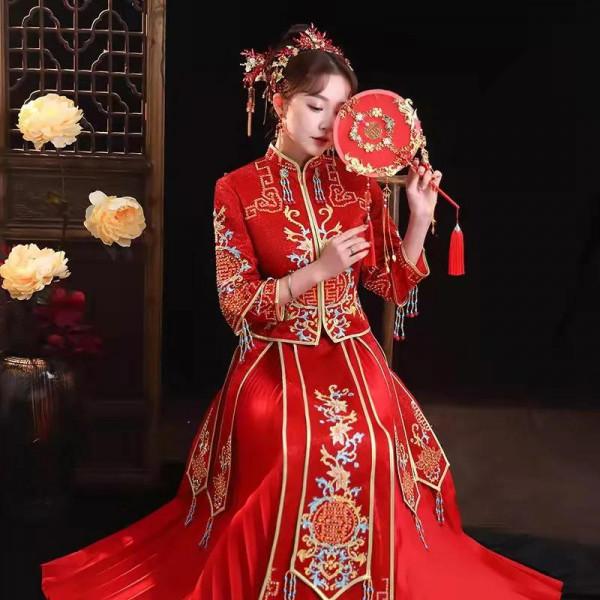 結婚為什麼要穿秀禾服，不只是一種潮流，而是中國傳統文化的傳承