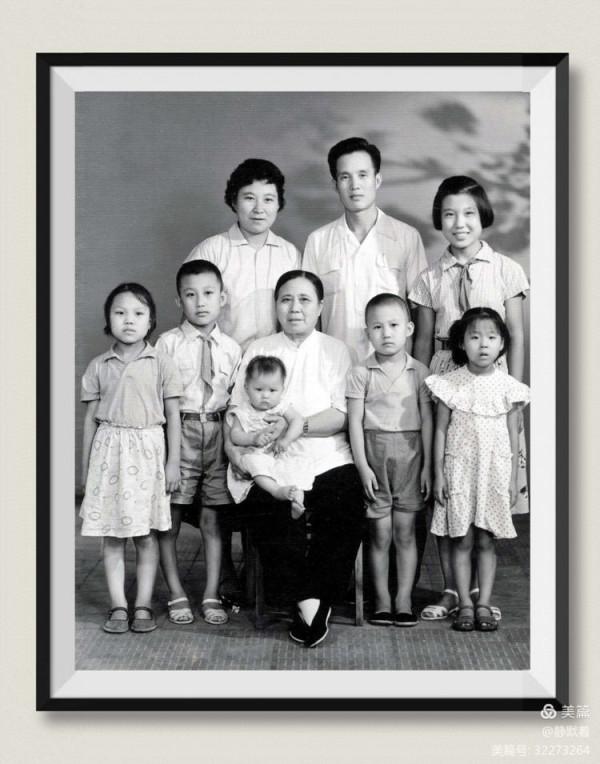這是一張絕版全家福,太珍貴了 這是一張絕版全家福,太珍貴了