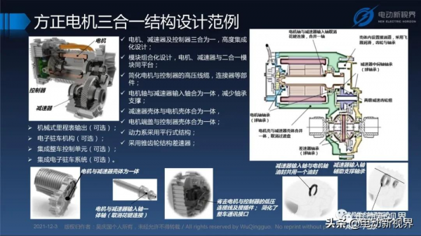 吳慶國:新能源汽車三合一電驅動總成發展趨勢報告 吳慶國:新能源汽車三合一電驅動總成發展趨勢報告