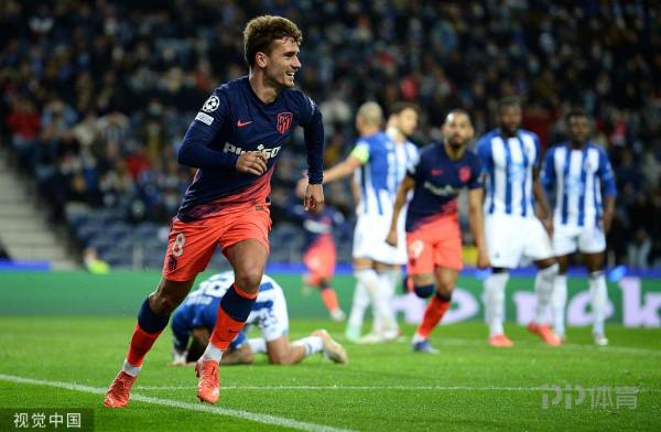 歐冠-馬競3-1波爾圖小組第二晉級 格子傳射兩隊各一人染紅