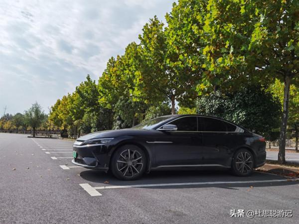 漢EV自駕廣西，放電給車友房車救援，遊覽逍遙樓景區