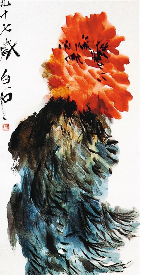 齊白石在畫院作畫，旁人問是否見過毛主席？齊白石：天天見到