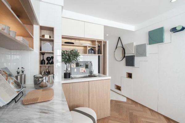 60㎡現代簡約，雙鑰匙公寓這樣設計，再小也住得舒適