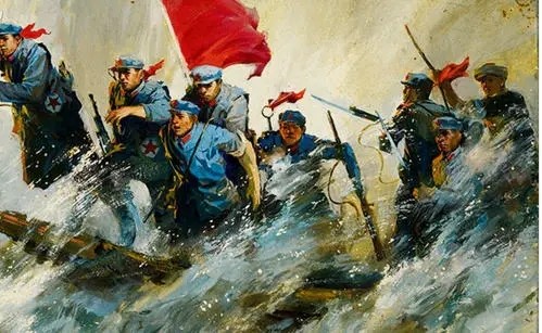 瀘定橋是大渡河上的吊橋，飛奪瀘定橋和強渡大渡河是同一場戰役嗎