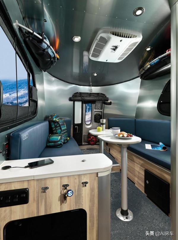 5米長太空鋁車身，設計前衛還實用，美系經典入門級越野拖掛房車