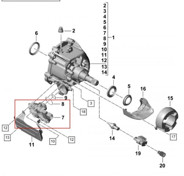 保時捷Cayenne分動箱電位計故障怎麼解決？