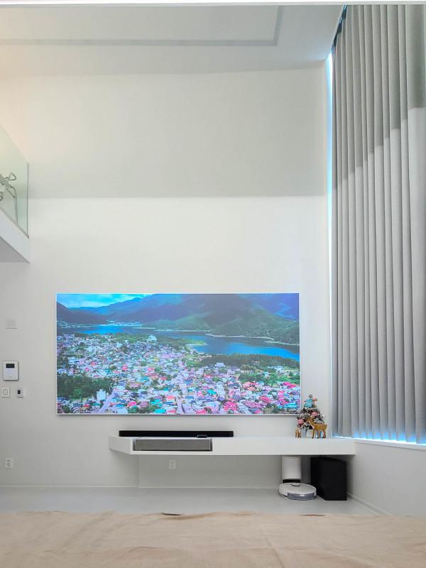 6米躍層公寓，面積50㎡挑空一半，現澆一半，業主：越空越顯大