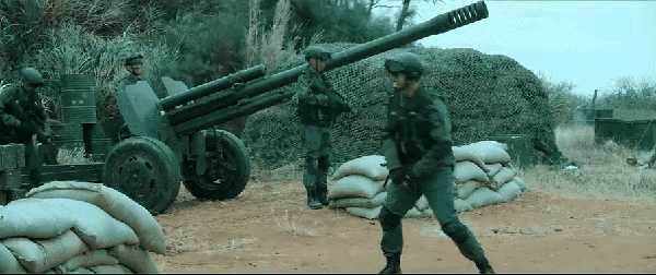 這場面震撼，這樣才叫王牌部隊啊