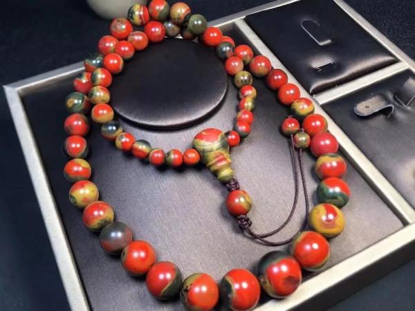 收藏級別的大山包錦紅包漿