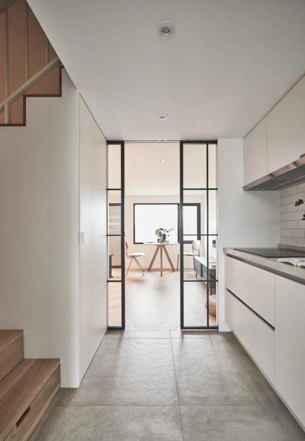 55㎡極簡小公寓,不浪費每一個平米,小戶型也住得愜意 55㎡極簡小公寓,不浪費每一個平米,小戶型也住得愜意