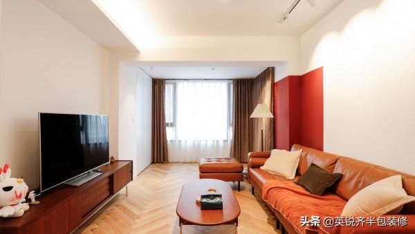 87㎡|現代簡約風遇上覆古綠,混搭出的有色之家 87㎡|現代簡約風遇上覆古綠,混搭出的有色之家