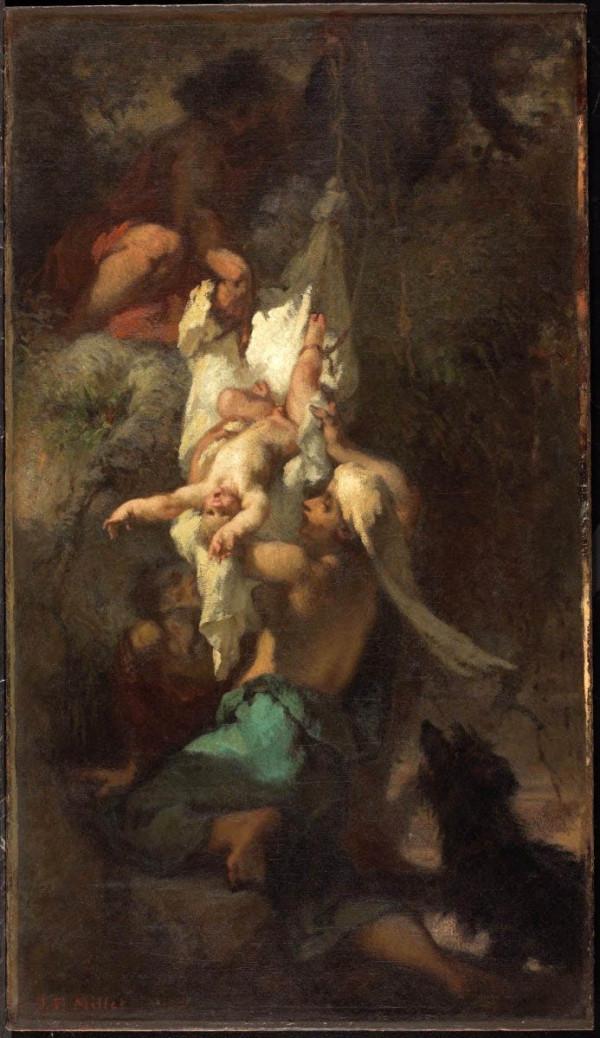 畫筆下的俄狄浦斯：殺父娶母的命運，因何而起？