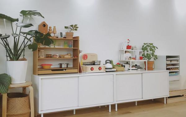 100㎡有娃之家“神改造”，家裡放下咖啡館，網友：不像有娃的家