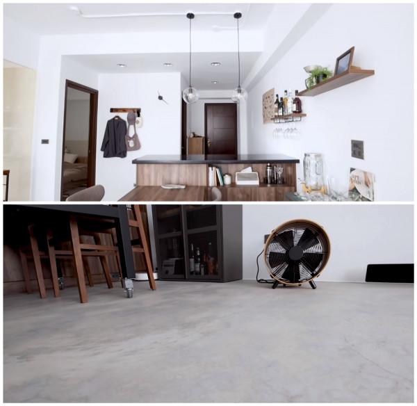 80後情侶相識4年，堅持不婚主義，把59㎡小家裝成極簡二人世界