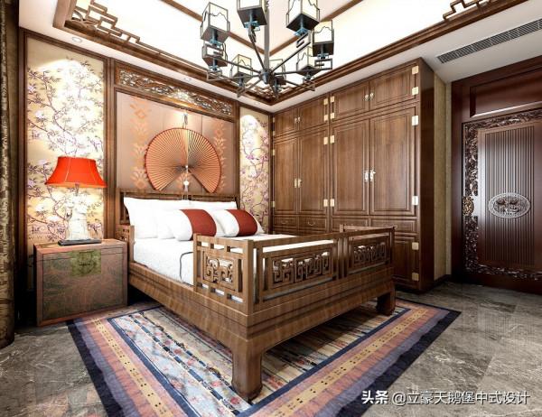 中式臥室設計：在追求唯美的同時，總能別出心裁
