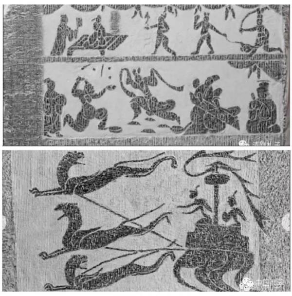 具象在左，抽象在右