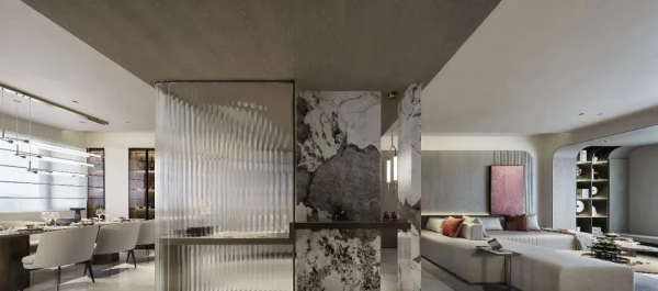 156㎡奢華過後的極簡,大理石的風雅韻味 156㎡奢華過後的極簡,大理石的風雅韻味
