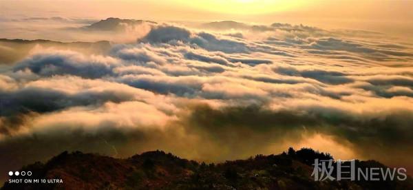 中秋，清涼寨觀日出