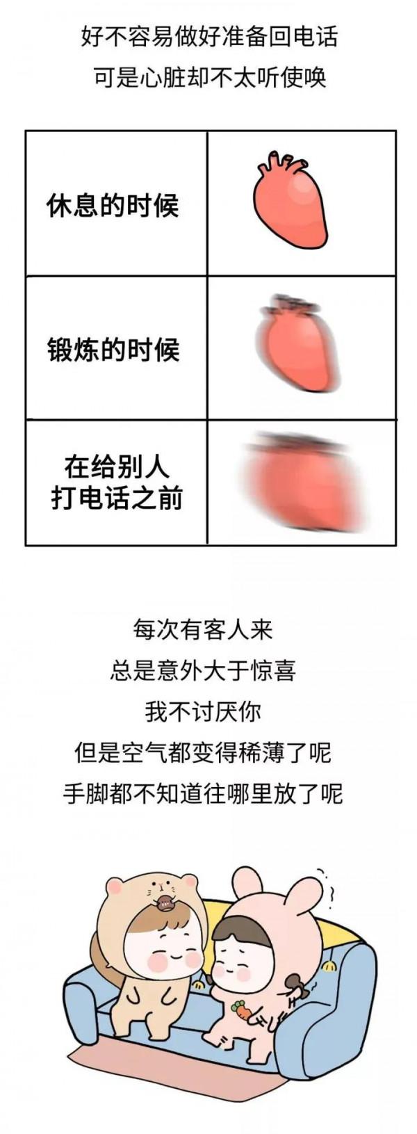 一組圖，測測你有沒有社交恐懼症？