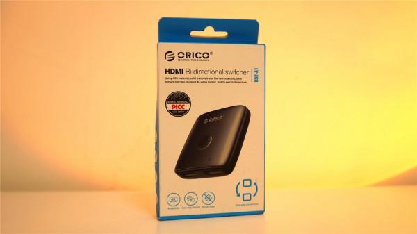 一鍵切換 無需頻繁插拔支援4K60Hz 奧睿科HDMI2.0雙向切換器