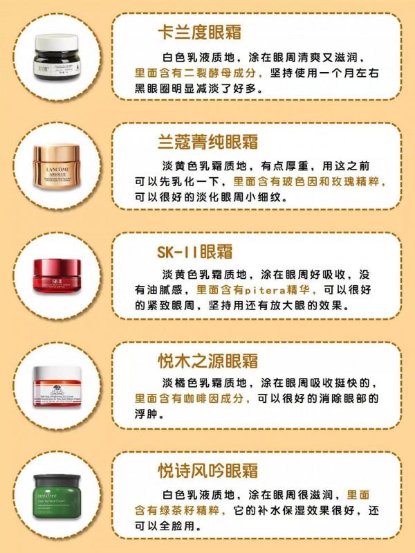 中國人用了都說好用的眼霜