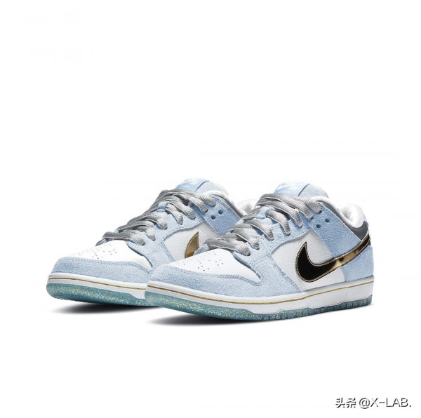 潮鞋 | Nike Dunk Low Holiday Special 藍色情人節 冰雪奇緣 白藍金