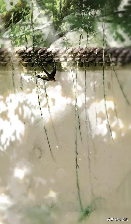 太美了！古詩文變成插畫，每一張都想存成桌布