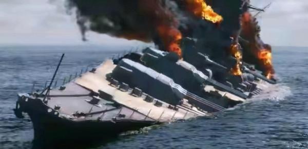 二戰最抗打的“武藏號”戰列艦，被200多架戰機轟炸了5波才沉沒
