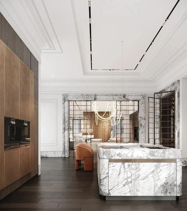 189㎡輕奢豪宅，一半生活，一半藝術