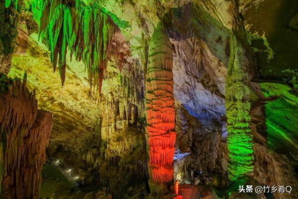 天然溶洞奇觀美景
