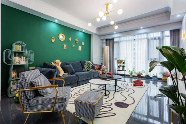 案例分享 | 130㎡復古輕奢:Life in color,ins輕奢風的乾淨簡潔 案例分享 | 130㎡復古輕奢:Life in color,ins輕奢風的乾淨簡潔