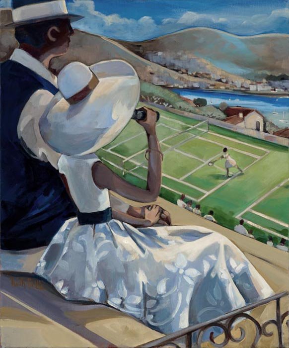 美國復古形象畫家 崔西·比德爾 作品欣賞 美國復古形象畫家 崔西·比德爾 作品欣賞