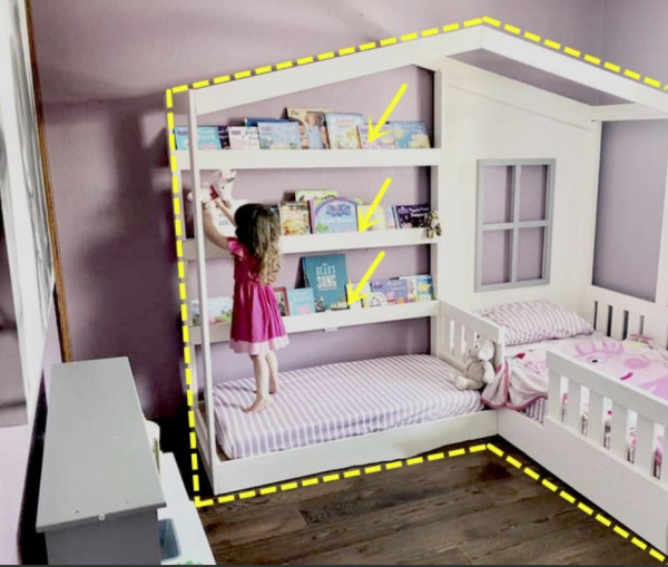 臥室不足10㎡也別擺上下鋪，換成這種空間利用率高，更安全實用