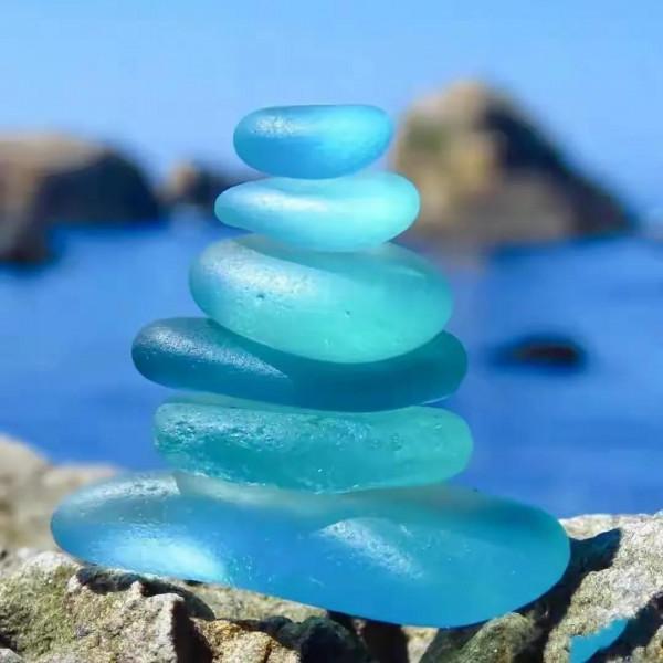 什麼是海玻璃？50幅玲瓏剔透•糖果色•海玻璃的由來