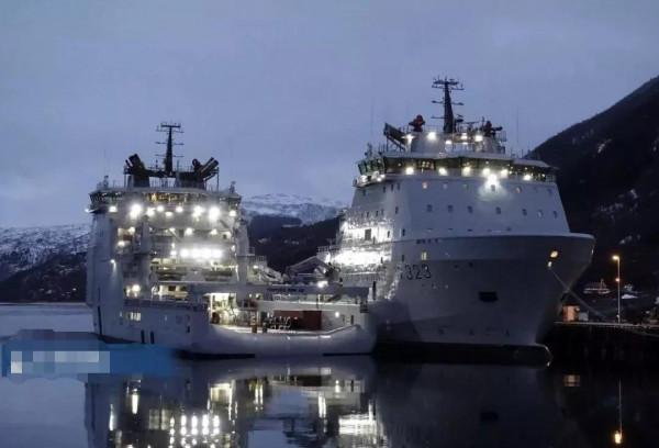 中國出口挪威的海工船被挪威改造成海警船