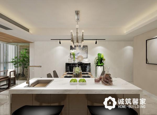 現代簡約風格裝修效果圖，新婚夫妻帶娃生活的溫馨小窩